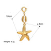 Stainless Steel Bikini Pendant Connection Buckle Jewelry Accessories With Electroplating Process