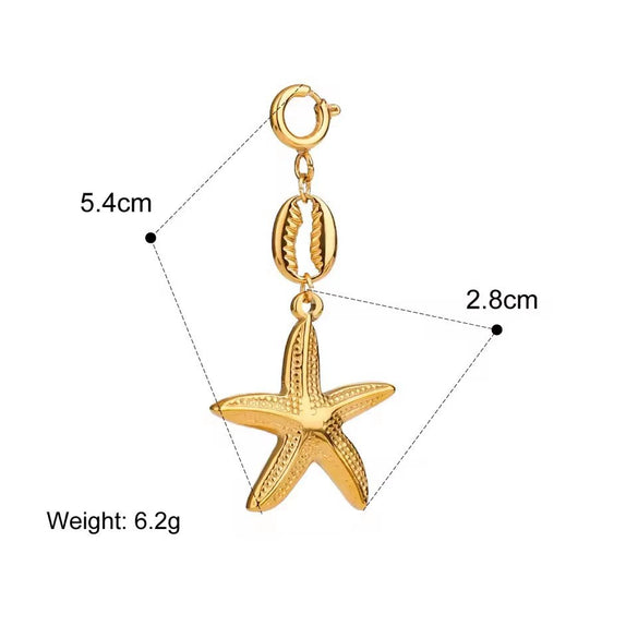Stainless Steel Bikini Pendant Connection Buckle Jewelry Accessories With Electroplating Process