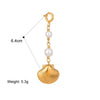 Stainless Steel Bikini Pendant Connection Buckle Jewelry Accessories With Electroplating Processing