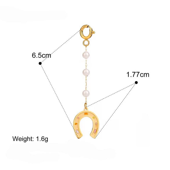 Stainless Steel Bikini Pendant Connection Buckle Jewelry Accessories With Electroplating Processing