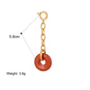 Stainless Steel Bikini Pendant Connection Buckle Jewelry Accessories With Electroplating Processing