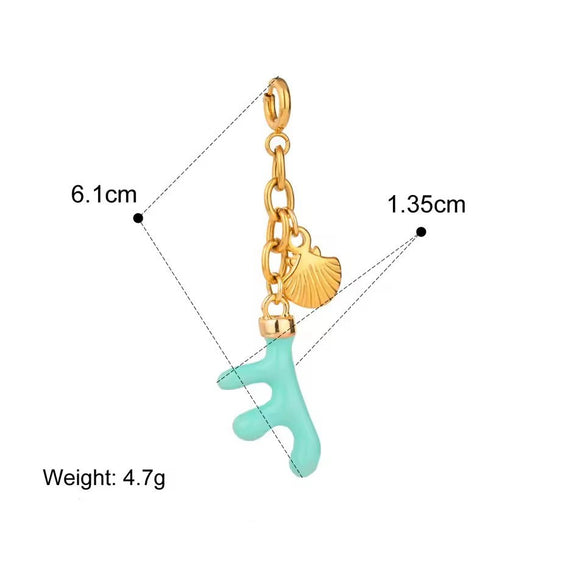 Stainless Steel Bikini Pendant Connection Buckle Jewelry Accessories With Electroplating Processing