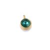 Stainless Steel Birthstone Pendant Vacuum Plated Jewelry Accessories