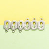 Stainless Steel Blade Shape Punk Style Jewelry Accessories Pendant With Polishing