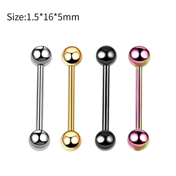 Stainless Steel Body Piercing Jewelry Cshaped Nose Ring Eyebrow Nail Lip Nail Electroplated Geometric Unisex