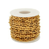 Stainless Steel Bone Pattern Diy Punk Chain Necklace And Bracelet Jewelry Accessories With Electroplating