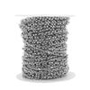 Stainless Steel Box Chain And Pearl Chain Women Jewelry Accessories With Electroplating