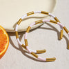 Stainless Steel Bracelet Female Niche Design Electroplated Geometric Light Luxury Jewelry