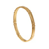 Stainless Steel Buckle Bracelet With Goldplated Finish Waterproof Colorfast Design Modern Minimalist Geometric Style