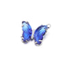 Stainless Steel Butterfly Pendant Jewelry Accessories With Dripping Oil Treatment
