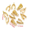 Stainless Steel Button Shape Handmade Diy Pendant Necklace Earrings Accessories With 18K Plated Electroplating Treatment