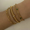 Stainless Steel Casual Simple Style Geometric Plating Bracelets