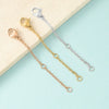 Stainless Steel Chain Jewelry Accessories With Lobster Buckle And Electroplating Process
