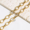 Stainless Steel Chain Jewelry Electroplated Diy Necklace Bracelet Accessories Handmade