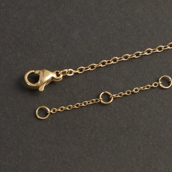Stainless Steel Chain Necklace Furnace Electroplated Jewelry Accessories Diy Tail Chain Unisex Original Design