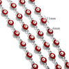 Stainless Steel Chain Oil Dropping Devil's Eyes Handmade Jewelry Diy Accessories