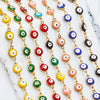 Stainless Steel Chain Oil Dropping Devil's Eyes Handmade Jewelry Diy Accessories