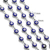 Stainless Steel Chain Oil Dropping Devil's Eyes Handmade Jewelry Diy Accessories