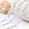 Stainless Steel Circle Chain Punk Jewelry Accessories With Electrolysis Treatment