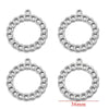 Stainless Steel Circle Nkshaped Handmade Electroplated Earrings Jewelry Accessories