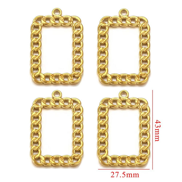 Stainless Steel Circle Nkshaped Handmade Electroplated Earrings Jewelry Accessories