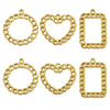 Stainless Steel Circle Nkshaped Handmade Electroplated Earrings Jewelry Accessories