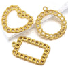 Stainless Steel Circle Nkshaped Handmade Electroplated Earrings Jewelry Accessories