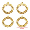 Stainless Steel Circle Nkshaped Handmade Electroplated Earrings Jewelry Accessories