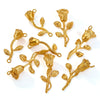 Stainless Steel Conch Pattern Vacuum Plated 18K Gold Color Fashion Pendant