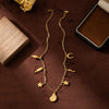 Stainless Steel Conch Turtle Necklace Pendant Furnace Vacuum Electroplated 18K Gold Color Retention