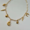 Stainless Steel Conch Turtle Necklace Pendant Furnace Vacuum Plated 18K Gold Color Preservation Summer Beach Style