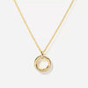 Stainless Steel Conch Turtle Necklace Pendant Furnace Vacuum Plated 18K Gold Color Preservation Summer Beach Style