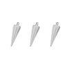 Stainless Steel Cone Pendant Jewelry Accessories Gold Electroplated