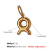 316L Stainless Steel Constellation Necklace Pendant Accessories Fashion Simple Plated 18K Gold