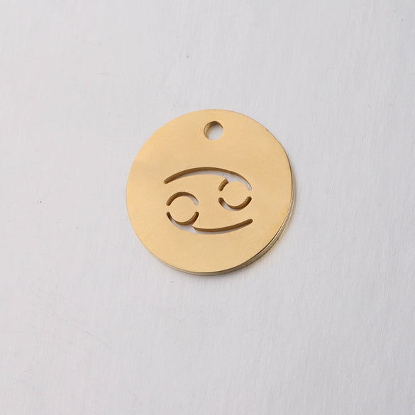 Stainless Steel Constellation Pendant Jewelry Accessories With Mirror Finish Polishing