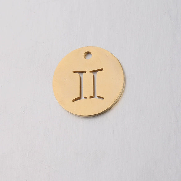 Stainless Steel Constellation Pendant Jewelry Accessories With Mirror Finish Polishing