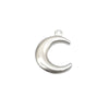 Stainless Steel Crescent Pendant Jewelry Accessories For Men And Women Electroplating Diy