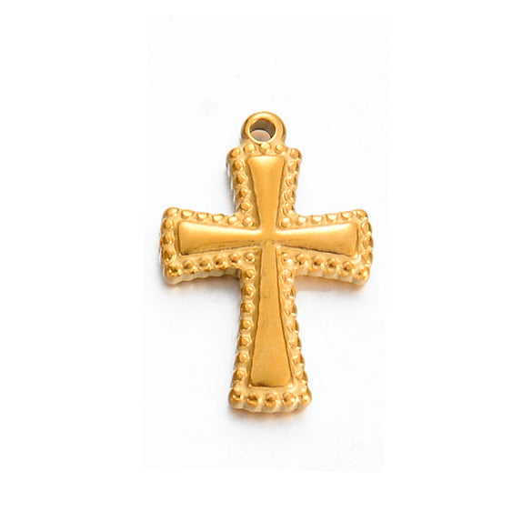 Stainless Steel Cross Oil Pressure Accessories Electroplated Multistyle Diy Necklace Bracelet Earrings Pendant