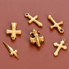 Stainless Steel Cross Oil Pressure Accessories Electroplated Multistyle Diy Necklace Bracelet Earrings Pendant