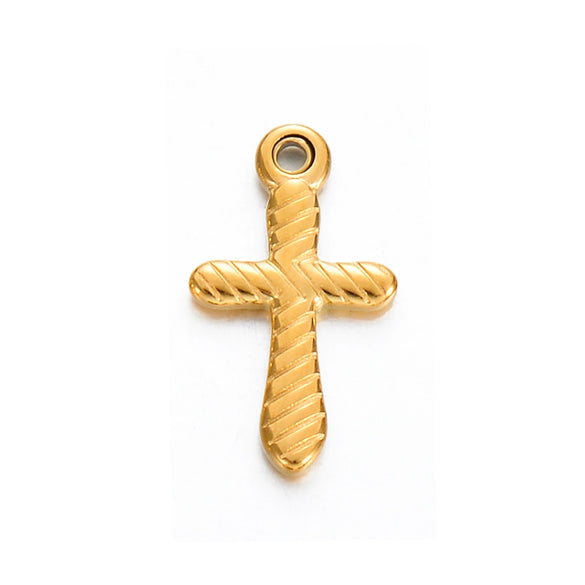 Stainless Steel Cross Oil Pressure Accessories Electroplated Multistyle Diy Necklace Bracelet Earrings Pendant