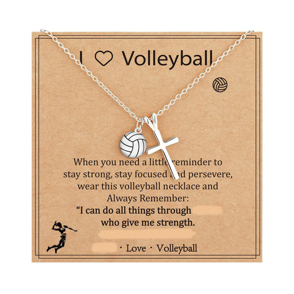 Stainless Steel Cross Pendant Sports Necklace With Adjustable Chain Geometric Electroplated Old Money Style Jewelry