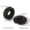 Stainless Steel Cshaped Scale Texture Geometric Hollow Ear Clip Electroplated Women's Earrings