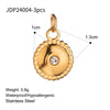 Stainless Steel Cute Oil Dropping Animal Style Pendant Necklace Accessories For Women With Electroplating