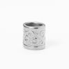 Stainless Steel Cylinder Pattern Casting Electroplating Bead Accessories For Diy Bracelet
