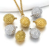 Stainless Steel 3D Durian And Fish Pattern Pendant Jewelry Accessories With Electroplating