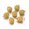 Stainless Steel 3D Durian And Fish Pattern Pendant Jewelry Accessories With Electroplating
