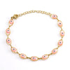 Stainless Steel Devil's Eye Electroplating Unisex Hip Hop Style Bracelet
