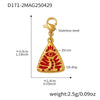 Stainless Steel Devil's Eye With Zircon And Natural Stone Multiaccessories Pendant Necklace And Bracelet Set For Women