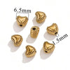 Stainless Steel Diecasting Round Bead Jewelry With Dragon Pattern And Electroplating Treatment