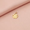Stainless Steel Dog Claw Cat Claw Pendant Hanging Ring Pet Jewelry Accessories With Electroplating And Minimalist Animal Style